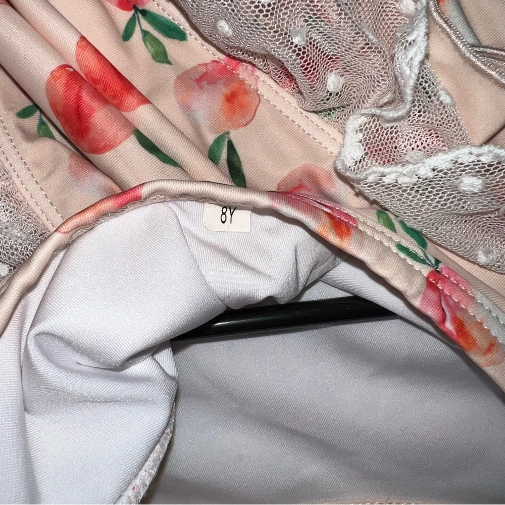 Jane + Jo Peaches Ruffle Swimsuit